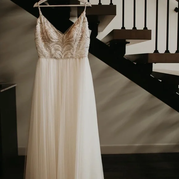 SOLD | Maggie Sottero Charlene Wedding Dress | Size 18 | Swarovski Crystal - Picture 2 of 5